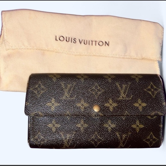Louis Vuitton Brown Monogram Wallet - Picture 1 of 7
